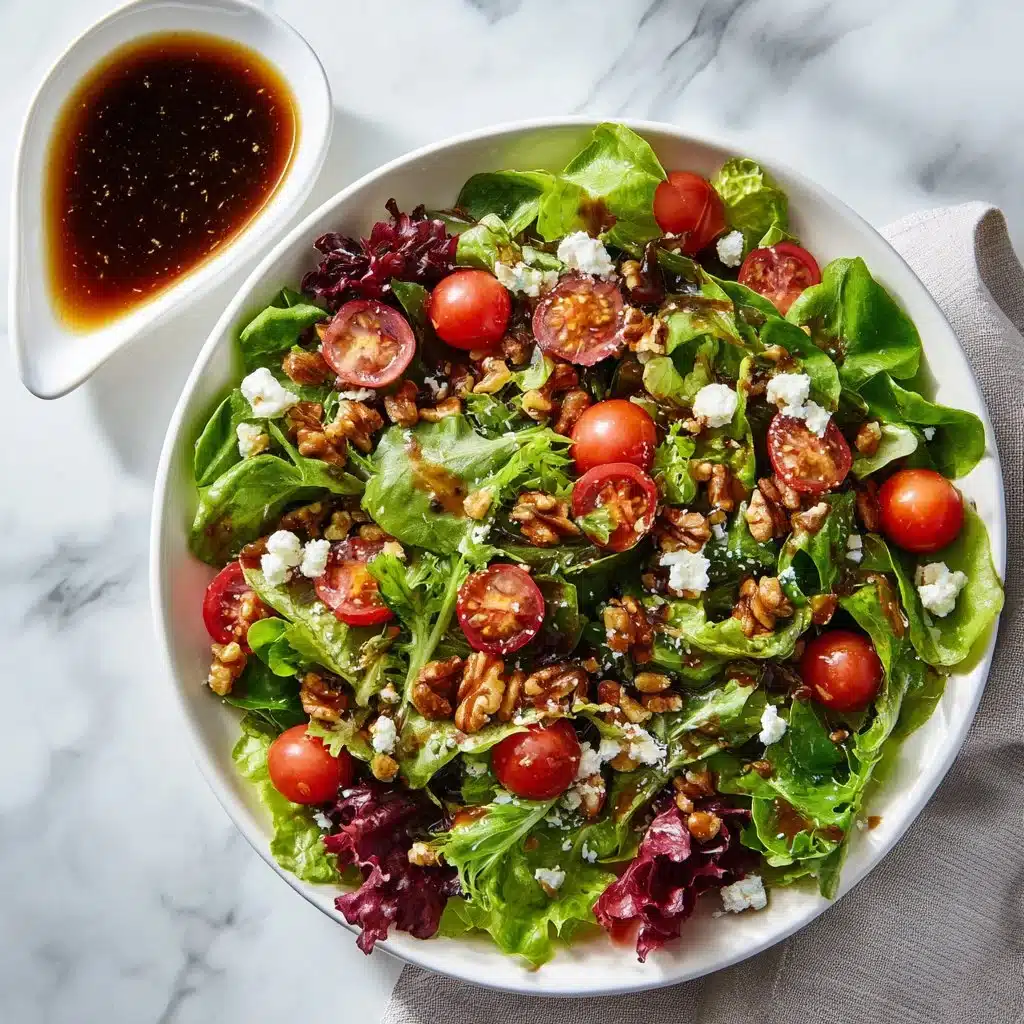 Spring Mix Salad with Balsamic Honey Dressing: A Fresh Delight 4 Spring Mix Salad with Balsamic Honey Dressing