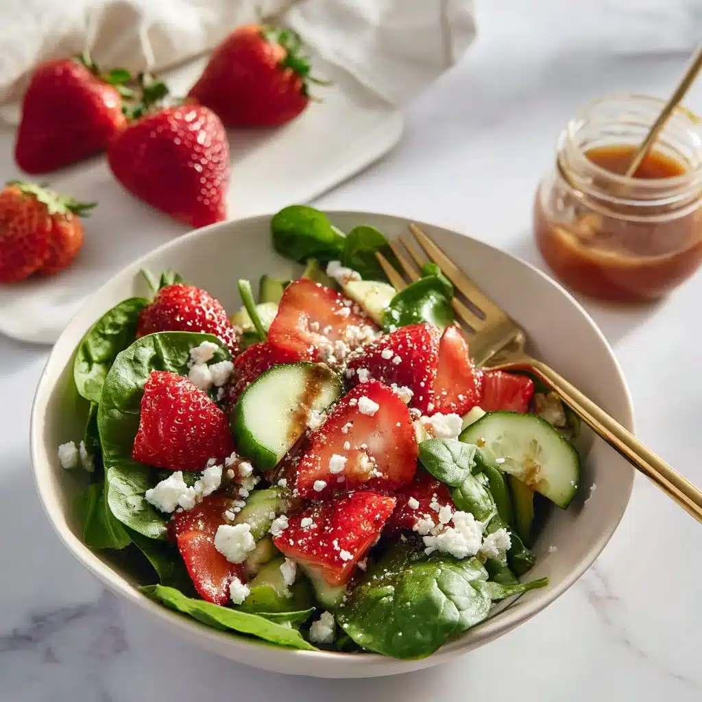 Refreshing Strawberry Feta Summer Salad Recipe 4 Strawberry Feta Summer Salad