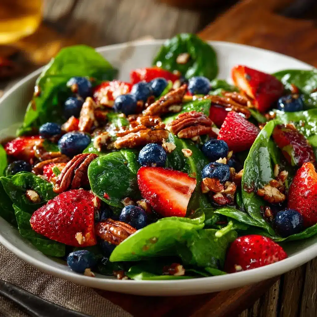 Strawberry Spinach Salad